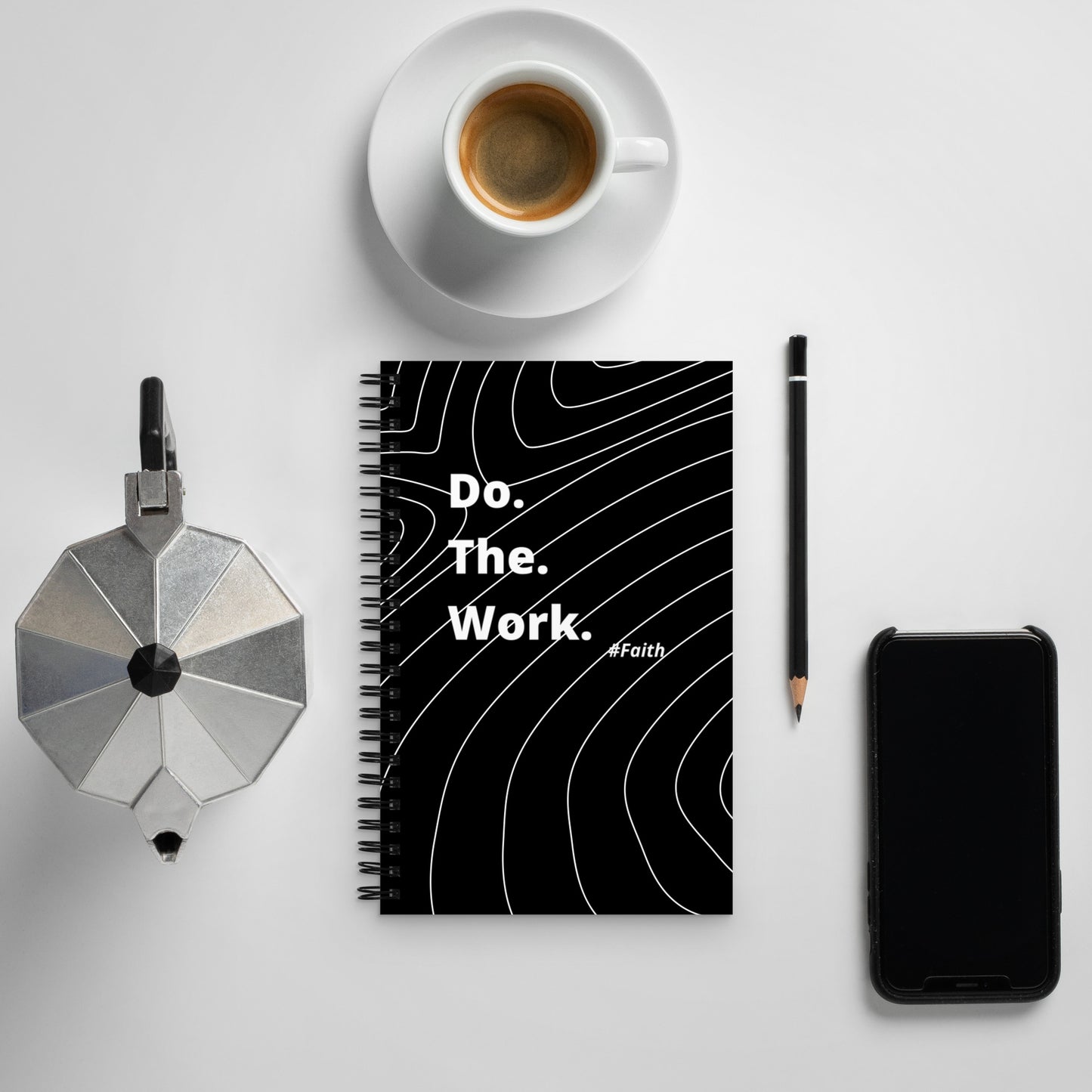 Do. The. Work. Spiral Notebook