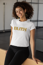 Load image into Gallery viewer, Signature F.A.I.T.H. Short-Sleeve Unisex T-Shirt - Black &amp; White
