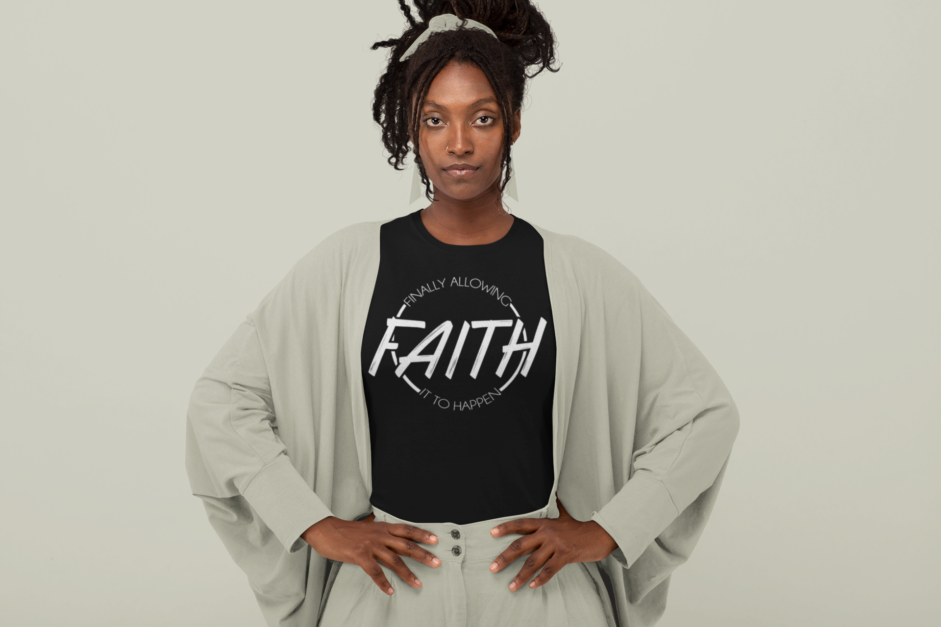 Love In Faith | Faith Can Move Mountains Short Sleeve | Heather Storm Christian T Shirts For Women Faith Based Apparel Christian Gifts Love In Faith | Faith Can Move Mountains Short Sleeve | Heather Storm Christian T Shirts For Women Faith Based Apparel Christian Gifts