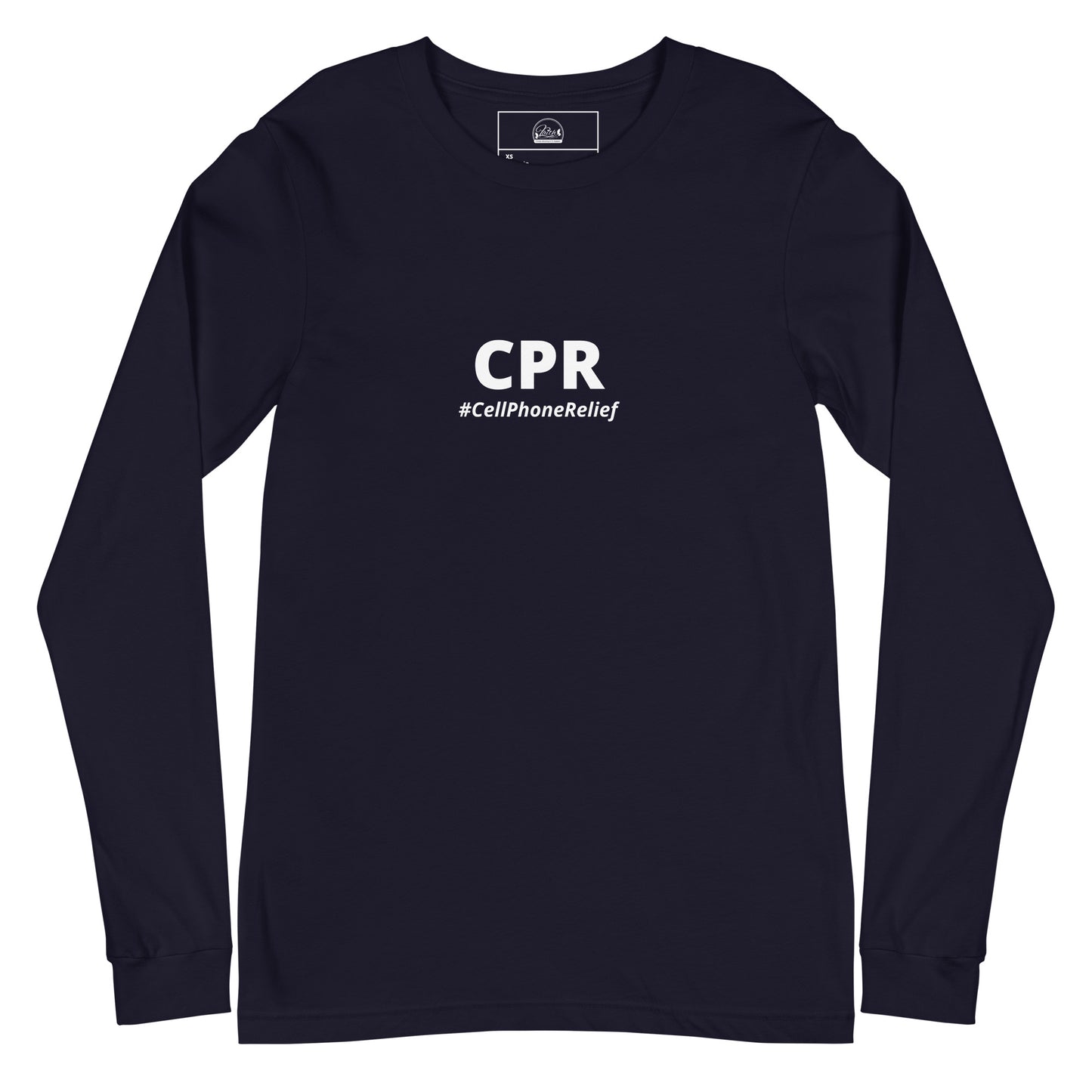 CPR (Cell Phone Relief) Unisex Long Sleeve Tee