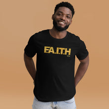 Load image into Gallery viewer, Signature F.A.I.T.H. Short-Sleeve Unisex T-Shirt - Black &amp; White
